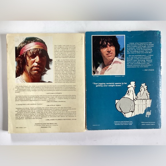 HERMAN comic books by Jim Unger (shelf 1) - Picture 4 of 5